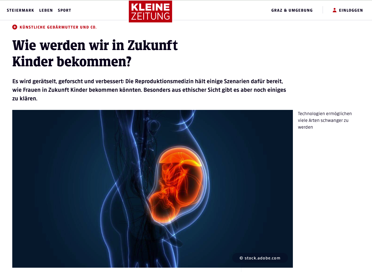 Forschung: Wie werden wir in Zukunft Kinder bekommen?