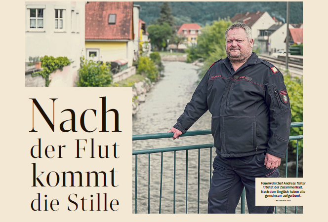 Deutschfeistritz: Nach der Flut kommt die Stille